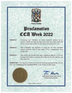 CCA Week 2022 Proclamation